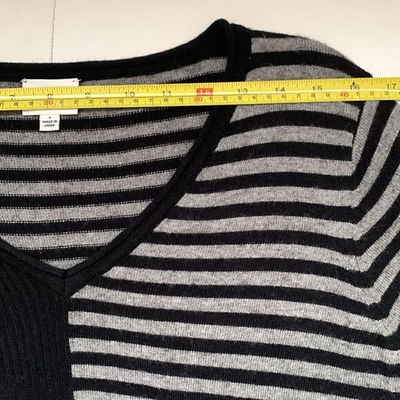 Sioni Studio Cashmere Blend Striped Sweater Size S - Picture 5 of 10